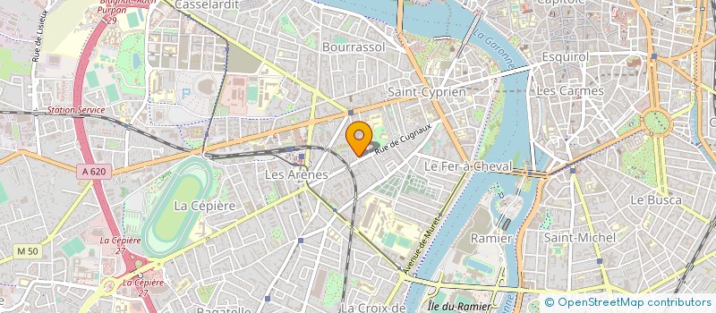 localisation de l'entreprise MONSIEUR PIERRE FAURET à TOULOUSE