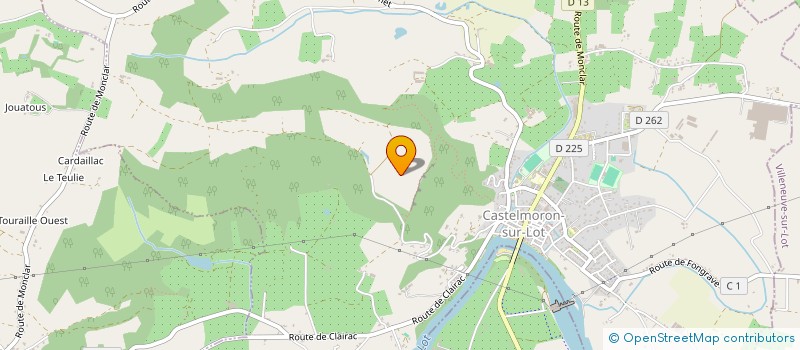 localisation de l'entreprise MONSIEUR PIERRE FAVRE  CASTELMORON-SUR-LOT