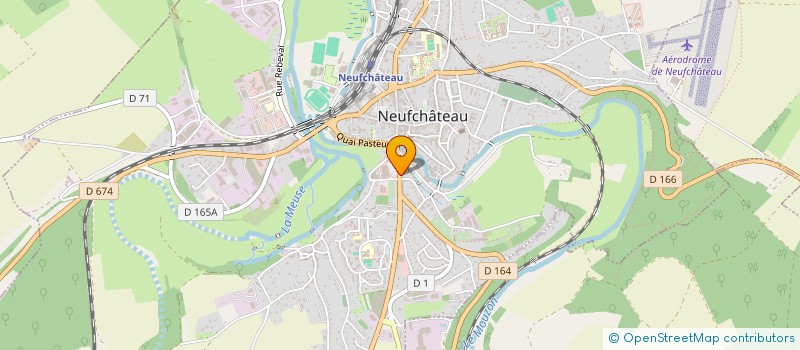 localisation de l'entreprise MONSIEUR PIERRE FAVRE à NEUFCHATEAU