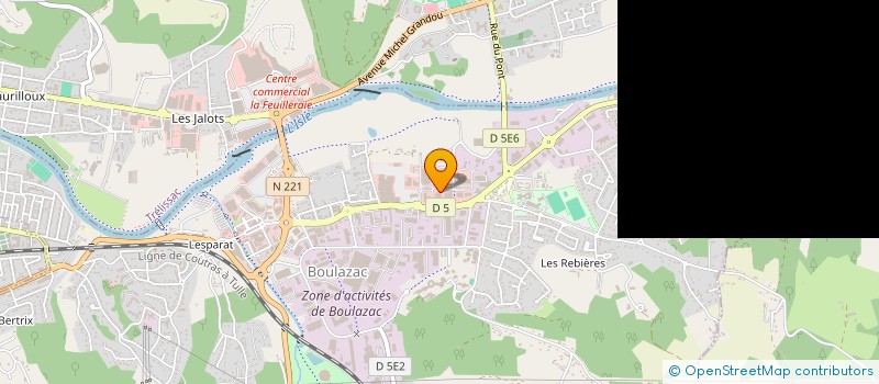 localisation de l'entreprise MONSIEUR PIERRE FAYARD  BOULAZAC ISLE MANOIRE