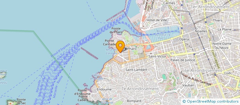 localisation de l'entreprise MONSIEUR PIERRE FEDEME DIENG à MARSEILLE