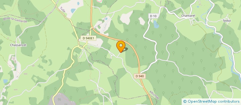 localisation de l'entreprise MONSIEUR PIERRE FEIX  ALBUSSAC