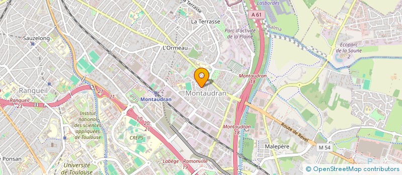 localisation de l'entreprise MONSIEUR PIERRE FELIUS  TOULOUSE