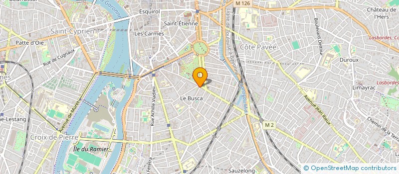 localisation de l'entreprise MONSIEUR PIERRE FENECH  TOULOUSE