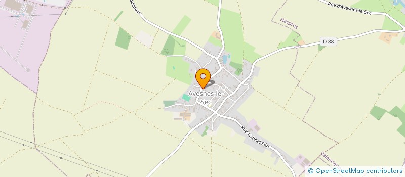 localisation de l'entreprise MONSIEUR PIERRE FENEZ à AVESNES-LE-SEC