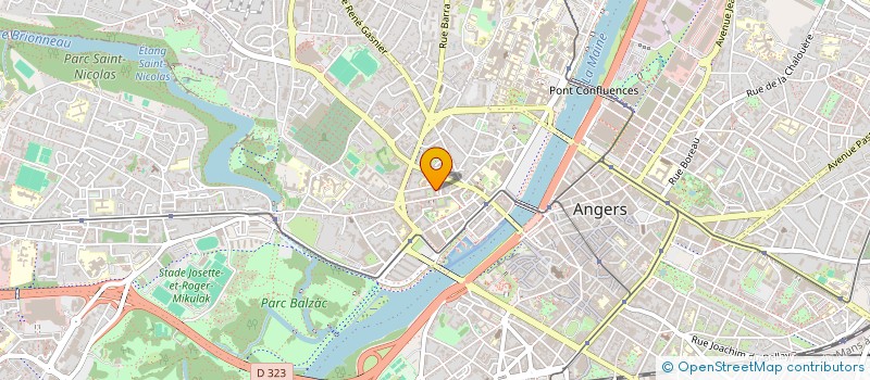 localisation de l'entreprise MONSIEUR PIERRE-FERDINAND FERRAND à ANGERS