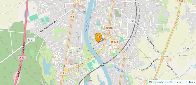 localisation de l'entreprise MONSIEUR PIERRE FEREROLES  CHATELLERAULT