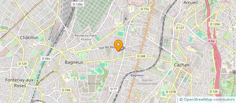 localisation de l'entreprise MONSIEUR PIERRE FERMANIAN à BAGNEUX