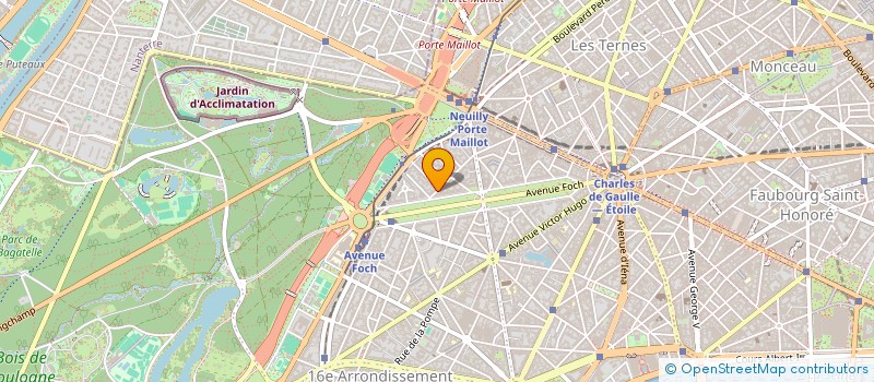 localisation de l'entreprise MONSIEUR PIERRE FERNANDE  PARIS