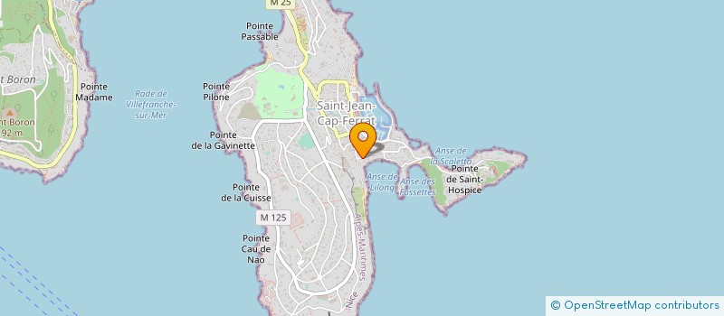 localisation de l'entreprise MONSIEUR PIERRE FERRAND à SAINT-JEAN-CAP-FERRAT