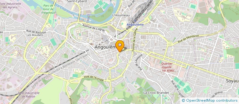 localisation de l'entreprise MONSIEUR PIERRE FERRAND à ANGOULEME