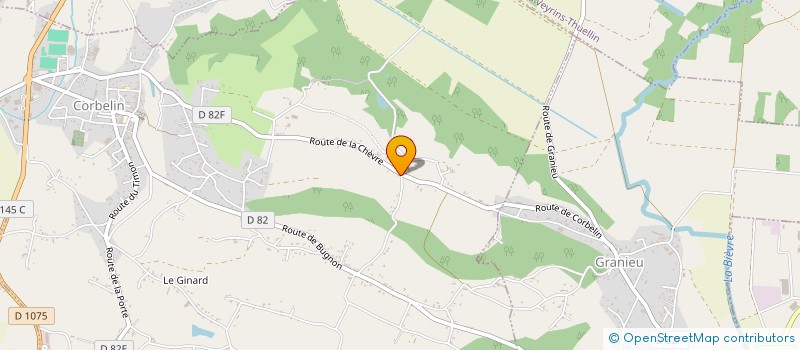 localisation de l'entreprise MONSIEUR PIERRE FERRAND  CORBELIN