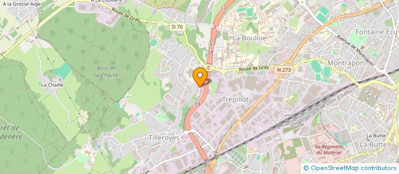 localisation de l'entreprise MONSIEUR PIERRE FERRAND  SERRE-LES-SAPINS