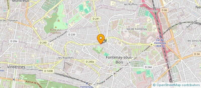 localisation de l'entreprise MONSIEUR PIERRE FERRARI à FONTENAY-SOUS-BOIS