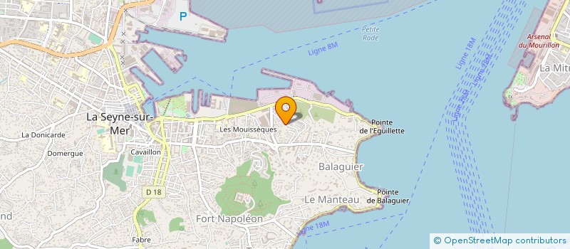 localisation de l'entreprise MONSIEUR PIERRE FERRER à LA SEYNE SUR MER