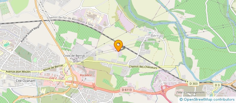 localisation de l'entreprise MONSIEUR PIERRE FERRER  BERRIAC