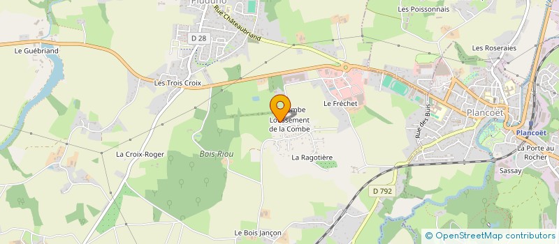 localisation de l'entreprise MONSIEUR PIERRE FERRETTE à PLUDUNO