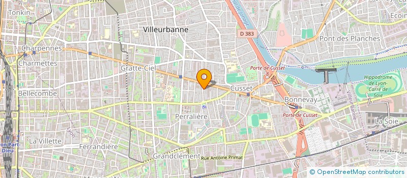 localisation de l'entreprise MONSIEUR PIERRE FERROLLIET  LYON