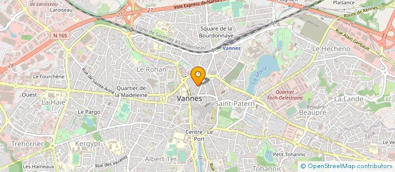 localisation de l'entreprise MONSIEUR PIERRE FERRON à VANNES