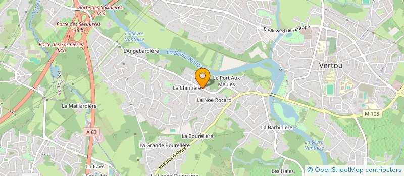localisation de l'entreprise MONSIEUR PIERRE FERTIL à VERTOU