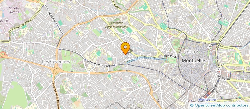 localisation de l'entreprise MONSIEUR PIERRE FERU à MONTPELLIER