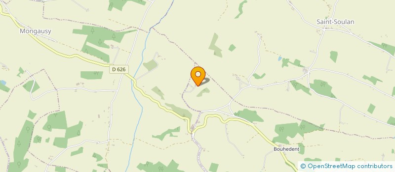 localisation de l'entreprise MONSIEUR PIERRE FETILLE  MONTAMAT