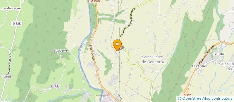 localisation de l'entreprise MONSIEUR PIERRE FEUGIER  SAINT-FRANC