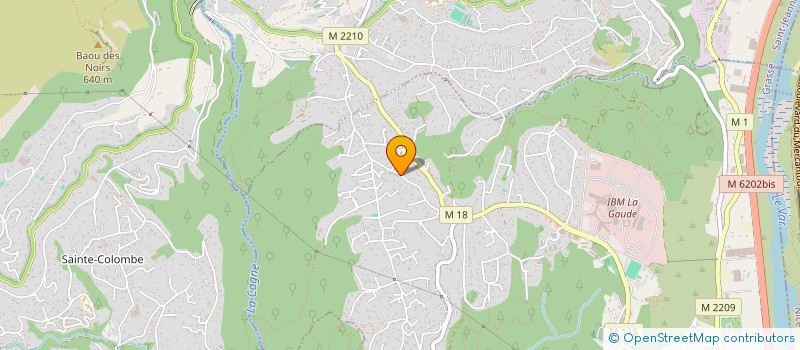 localisation de l'entreprise MONSIEUR PIERRE FEUILLE  LA GAUDE