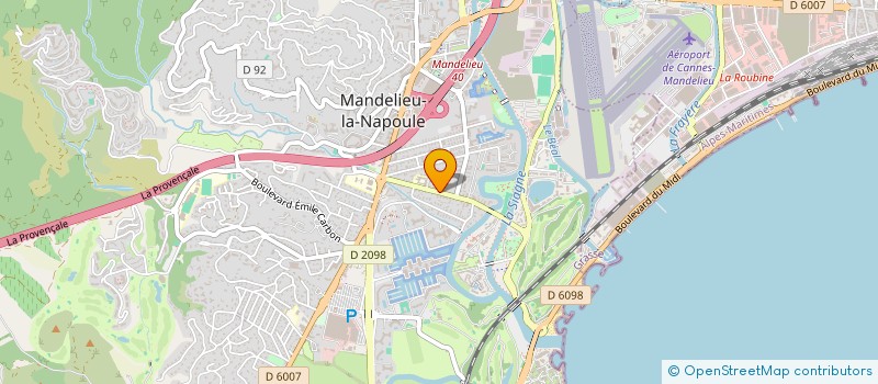 localisation de l'entreprise MONSIEUR PIERRE FIALEIX à MANDELIEU-LA-NAPOULE