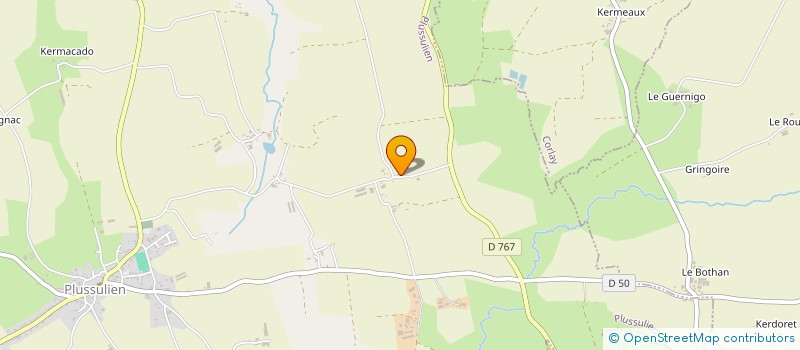 localisation de l'entreprise MONSIEUR PIERRE FIERDEHAICHE  PLUSSULIEN