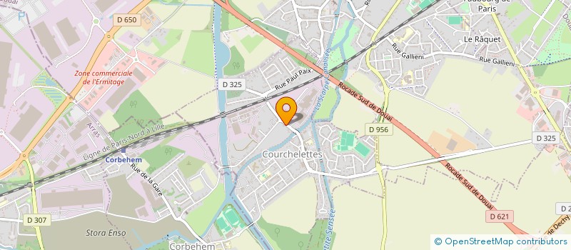 localisation de l'entreprise MONSIEUR PIERRE FIEVET  COURCHELETTES