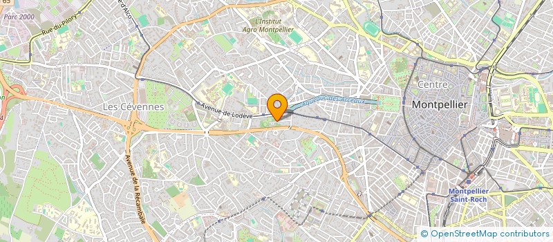 localisation de l'entreprise MONSIEUR PIERRE FILHOL à MONTPELLIER