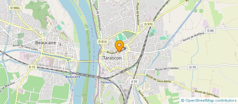 localisation de l'entreprise MONSIEUR PIERRE FILIA  TARASCON