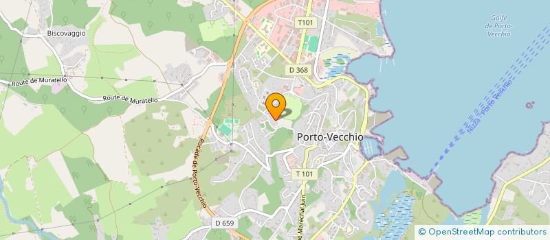 localisation de l'entreprise MONSIEUR PIERRE FILIPPI à PORTO-VECCHIO
