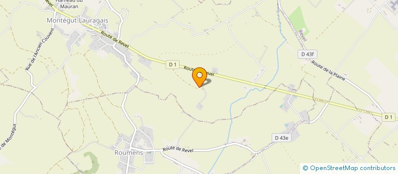 localisation de l'entreprise MONSIEUR PIERRE FINESTRES  MONTEGUT LAURAGAIS