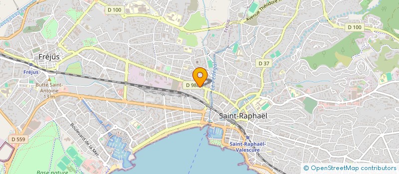 localisation de l'entreprise MONSIEUR PIERRE FIORINI à FREJUS