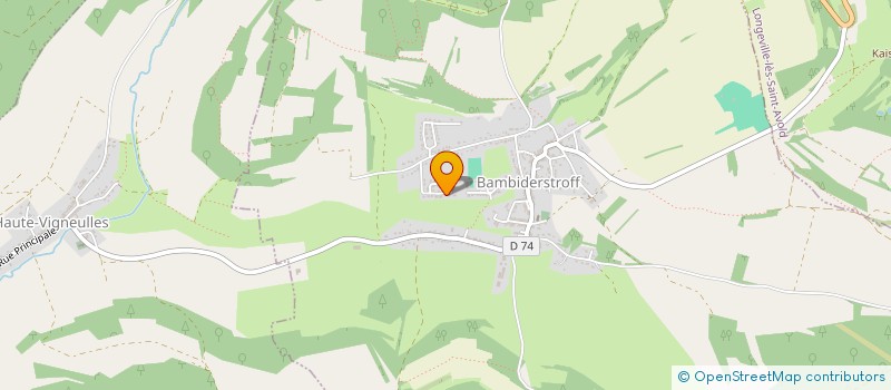 localisation de l'entreprise MONSIEUR PIERRE FISCHER  BAMBIDERSTROFF