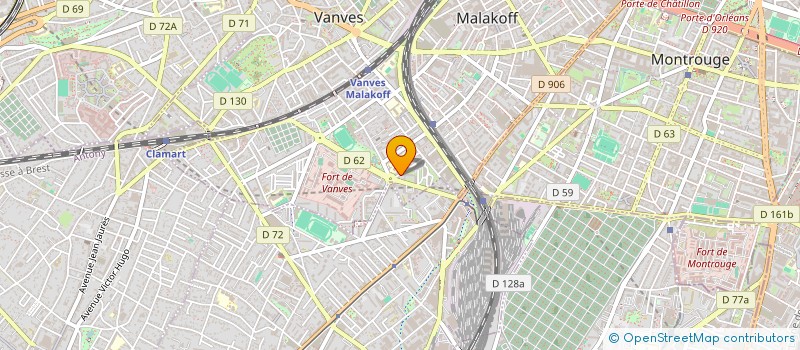 localisation de l'entreprise MONSIEUR PIERRE FISCHER à MALAKOFF