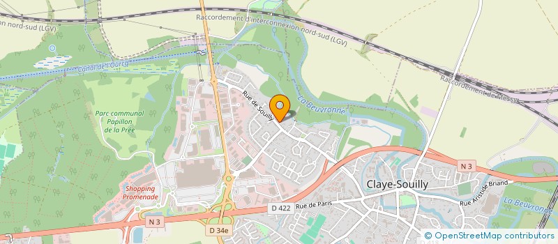 localisation de l'entreprise MONSIEUR PIERRE FISCHER  CLAYE-SOUILLY