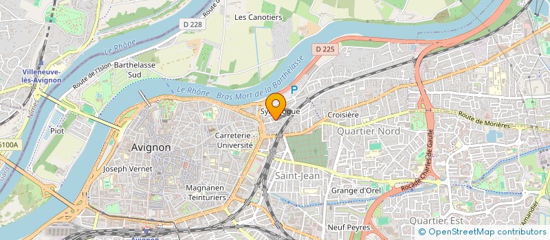 localisation de l'entreprise MONSIEUR PIERRE FLACHAIRE à AVIGNON