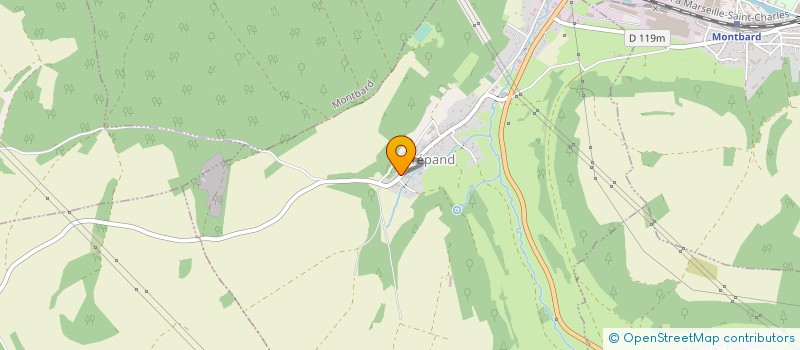 localisation de l'entreprise MONSIEUR PIERRE FLANDRIN  CREPAND