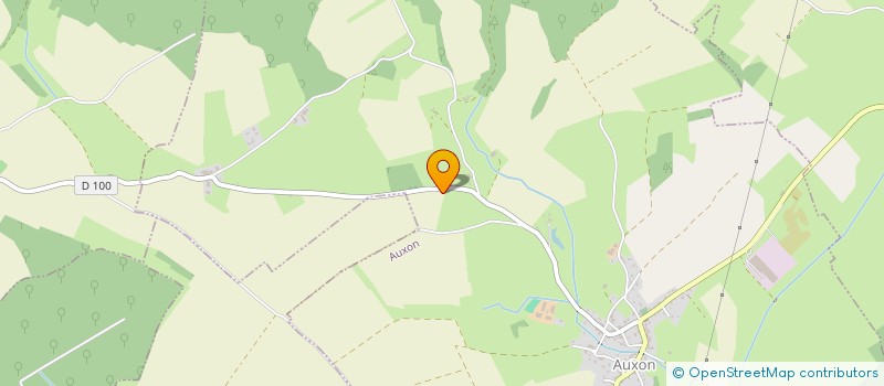 localisation de l'entreprise MONSIEUR PIERRE FLEUTIAUX  AUXON