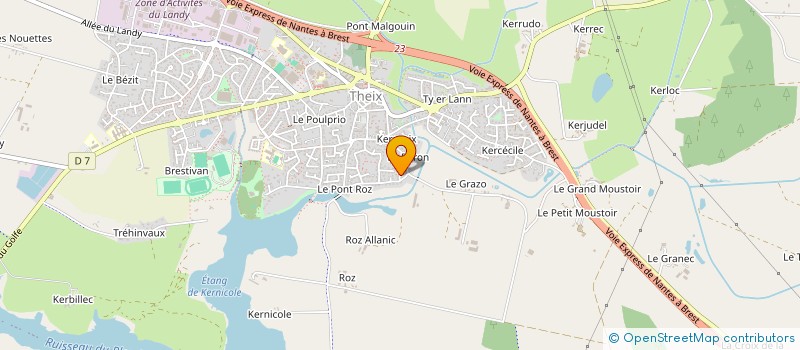 localisation de l'entreprise MONSIEUR PIERRE FLORANCE  THEIX-NOYALO