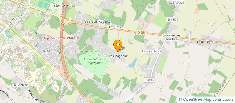 localisation de l'entreprise MONSIEUR PIERRE FLOREK à MIGNALOUX-BEAUVOIR