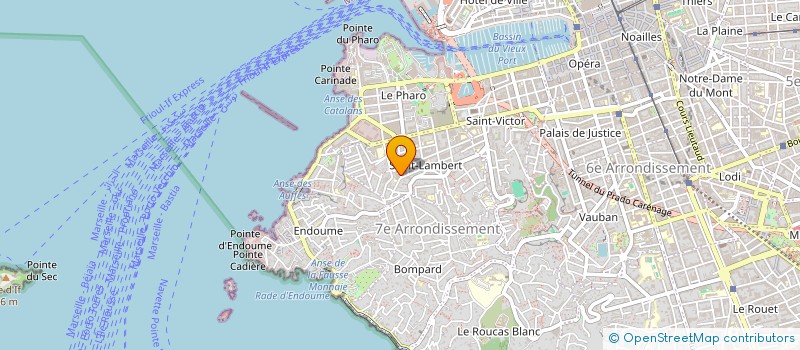 localisation de l'entreprise MONSIEUR PIERRE FLORIOT à MARSEILLE