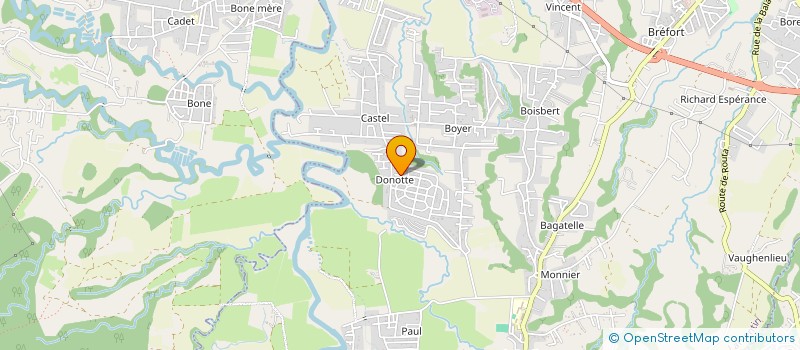 localisation de l'entreprise MONSIEUR PIERRE FLORVILLE  LAMENTIN