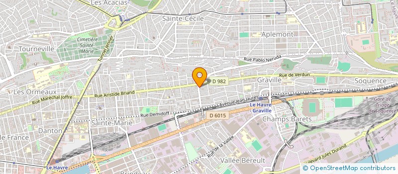 localisation de l'entreprise MONSIEUR PIERRE FOEZON  LE HAVRE