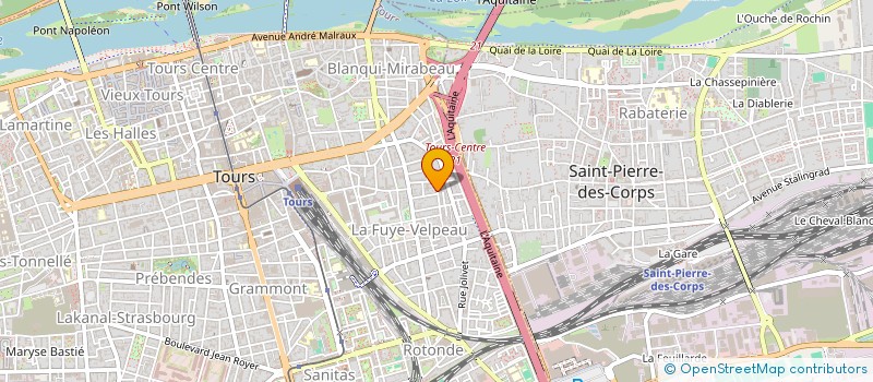 localisation de l'entreprise MONSIEUR PIERRE FOFANA  TOURS