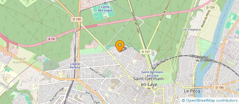 localisation de l'entreprise MONSIEUR PIERRE FOLDES à SAINT-GERMAIN-EN-LAYE