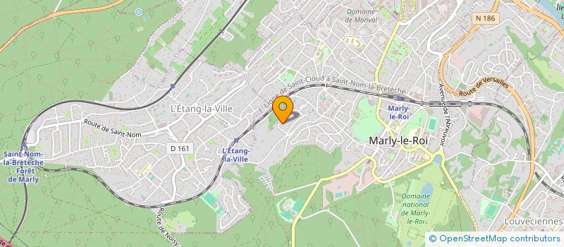 localisation de l'entreprise MONSIEUR PIERRE FOLLIARD  MARLY-LE-ROI